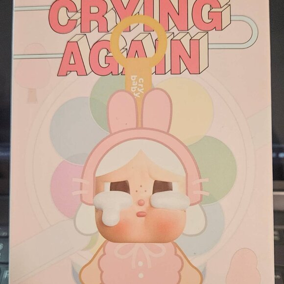 NWT Authentic POP MART Crybaby Crying Again Plush Series Toy Duck You - Picture 3 of 3